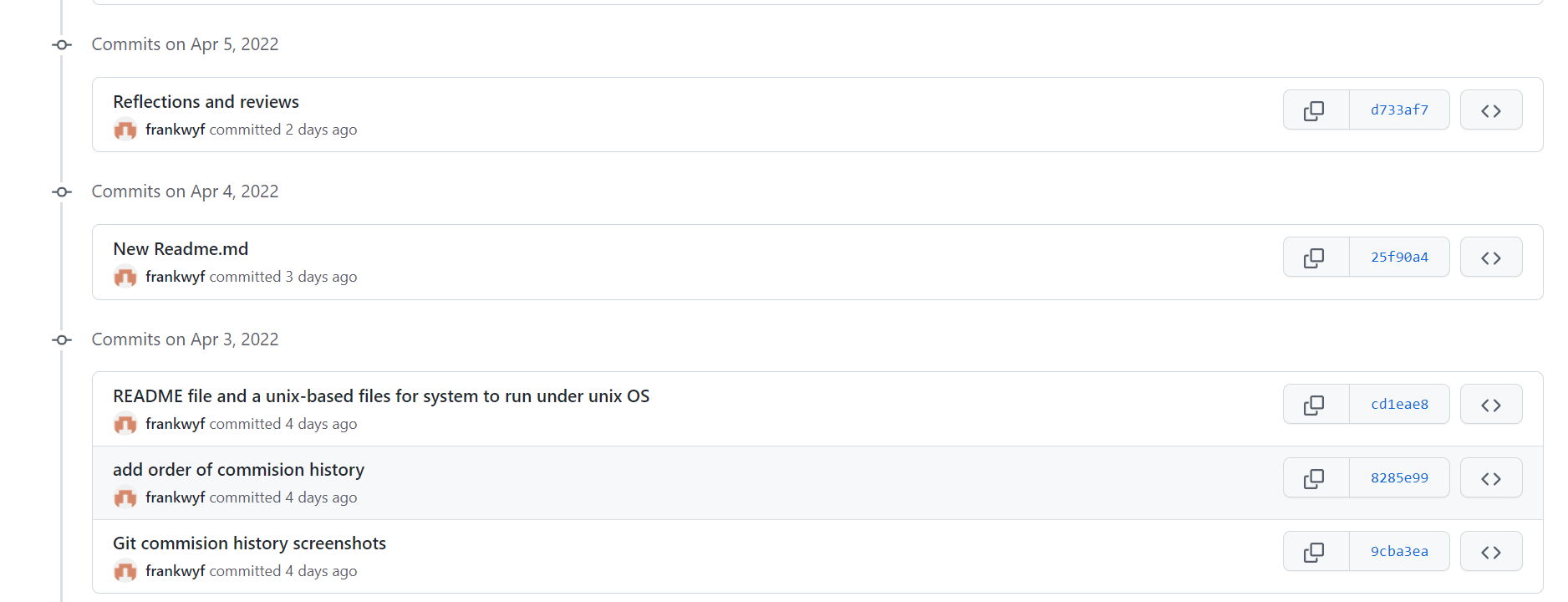 GitHub frankwyf/programmingproject used for c programming project
